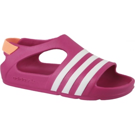 Sandály Adidas Adilette Play I Jr B25030 růžový Sandály Adidas Adilette Play I Jr B25030 růžový