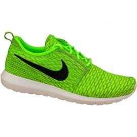 Boty Nike Roshe Nm Flyknit M 677243-700 zelený