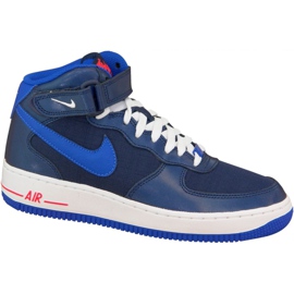 Boty Nike Air Force 1 Mid Gs W 314195-412 námořnická modř
