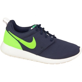 Boty Nike Roshe One Gs W 599728-413 námořnická modrá zelená