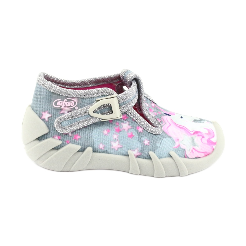 Dětská obuv Befado 110P363 růžový šedá