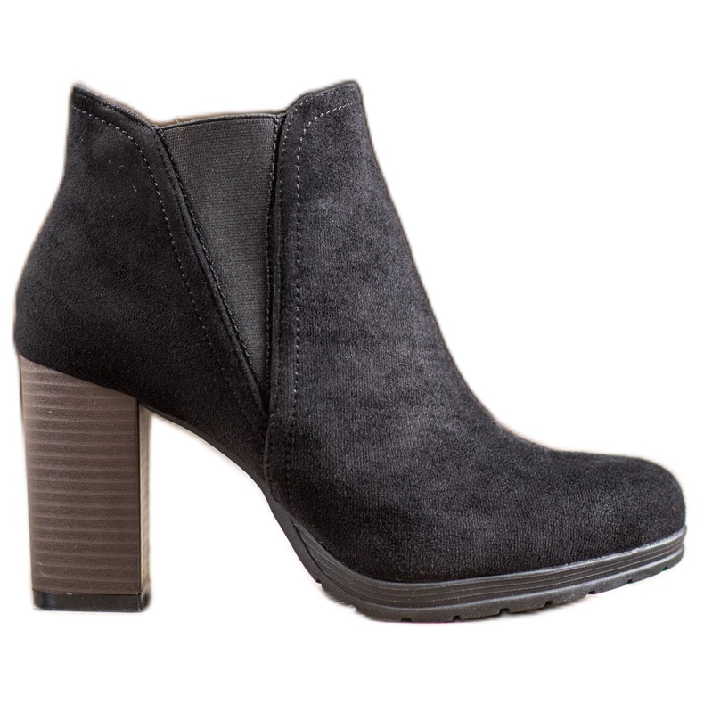 SHELOVET Nazouvací boty na sloupek černá SHELOVET Nazouvací boty na sloupek černá