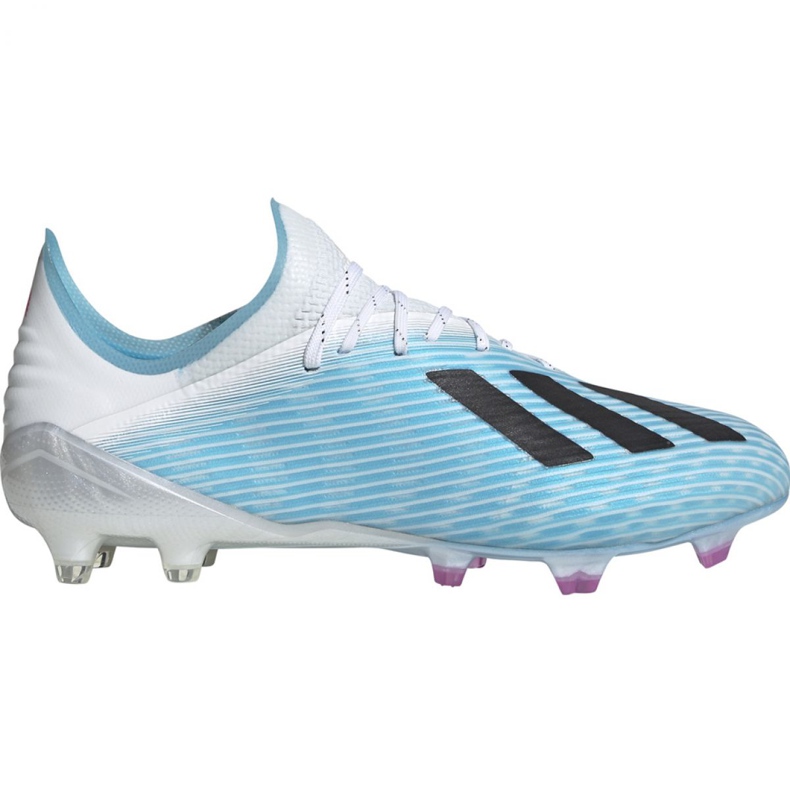 Kopačky Adidas X 19.1 M Fg F35316 vícebarevný modrý