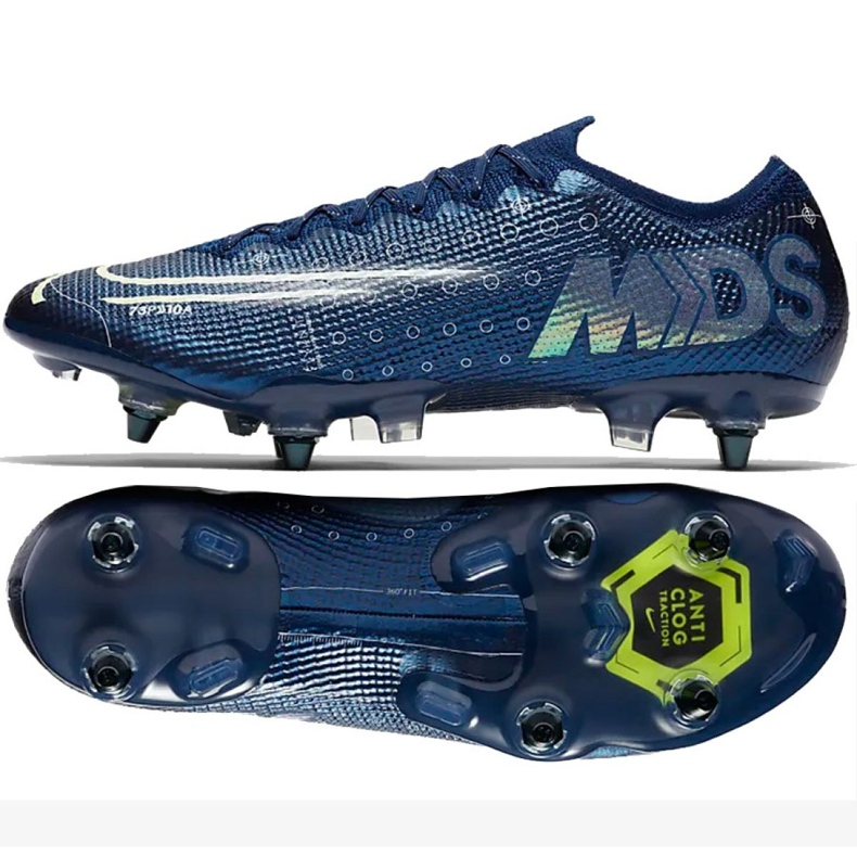 Kopačky Nike Mercurial Vapor 13 Elite Mds SG-Pro Ac M CK2032-401 námořnická modrá námořnická modrá