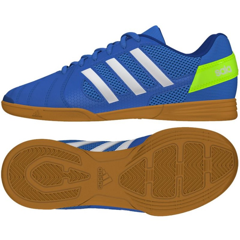 Sálová obuv adidas Top Sala Jr FV2632 modrý modrý