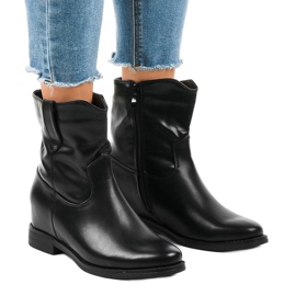 Kovbojské boty izolované G-7607 černý