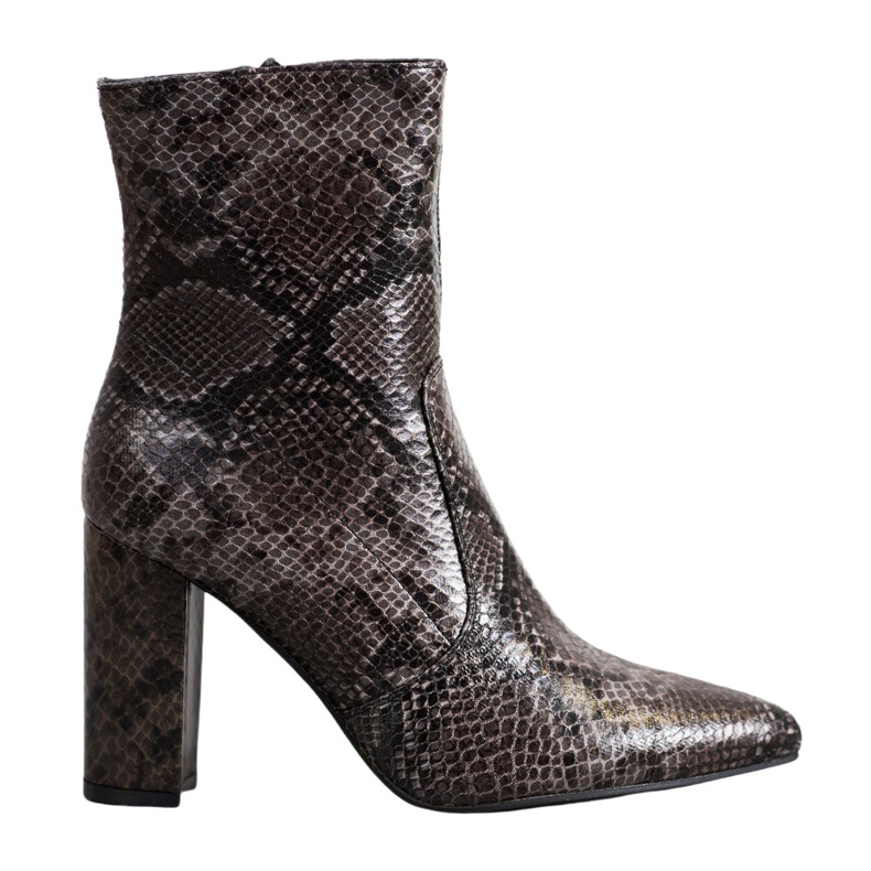 Seastar Snake Print Boot hnědý vícebarevný