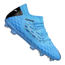Kopačky Puma Jr Future 5.3 Netfit Fg Jr 105806-01 modrý modrý