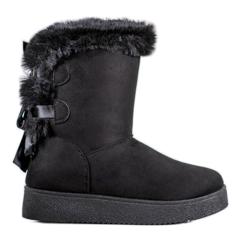 SHELOVET Mukluki S Mašlí černá