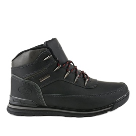 Černé izolované sněhové boty od MXC-7589 černý
