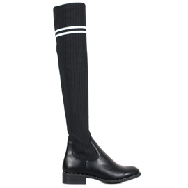 Bestelle Módní nazouvací boty černý