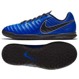 Kopačky Nike Tiempo Legend 7 Club Ic Jr AH7260 400 námořnická modř modrý