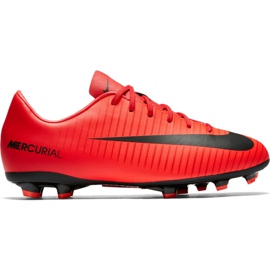 Boty Nike Mercurial Victory Vi Fg Jr 831945 616 pomerančový červený
