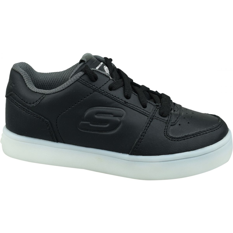 Boty Skechers Energy Lights Jr 90601L-BLK černá