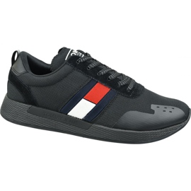 Boty Tommy Hilfiger Flag Flexi Tommy Jeans Tenisky M EM0EM00331 990 černý