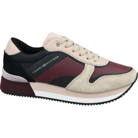 Tenisky Tommy Hilfiger Active City W FW0FW04304 674 červený vícebarevný