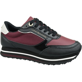 Boty Tommy Hilfiger Tommy Retro značkové tenisky W FW0FW04305 Gby červené