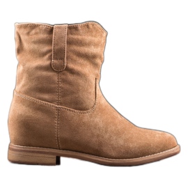 Seastar Módní kovbojské boty hnědý