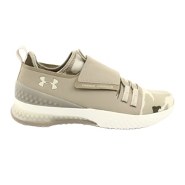Tréninkové boty Under Armour Architech 3Di Valor M 3000 368-200 hnědý zelená