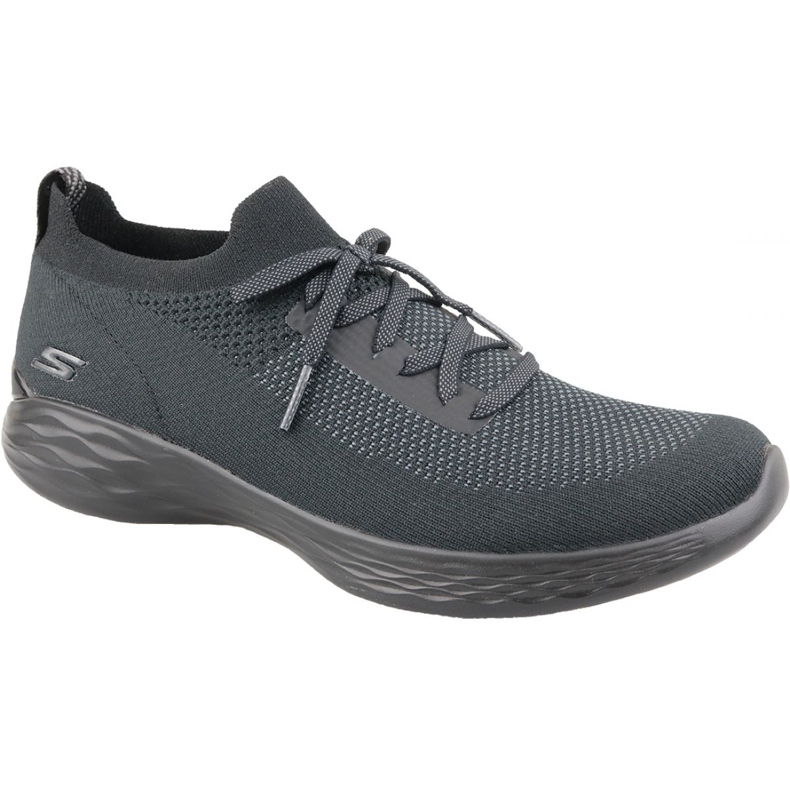 Skechers You Shine Trainers W 14957-BKGY šedá