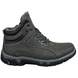 Teplé boty MCKEYLOR šedá