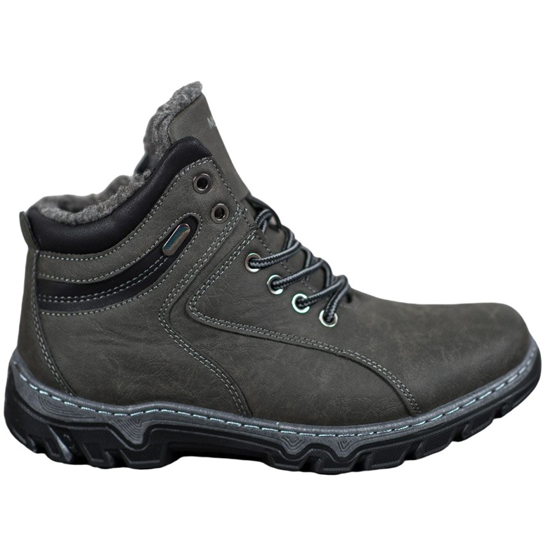 Teplé boty MCKEYLOR šedá