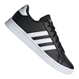 Boty adidas Grand Court Jr EF0102 černý