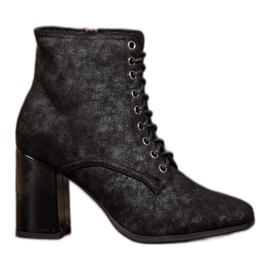 Kylie Vázané boty na příspěvek černý