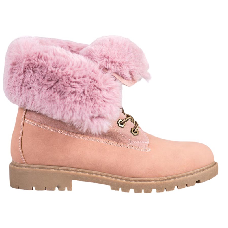 Vices Růžoví lovci s srolovanou stopkou růžový