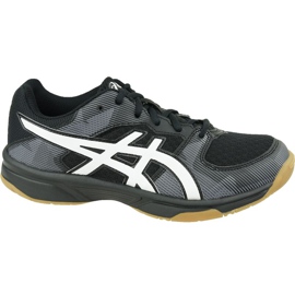 Volejbalové boty Asics Gel-Tactic Gs Jr 1074A014-003 černý černý