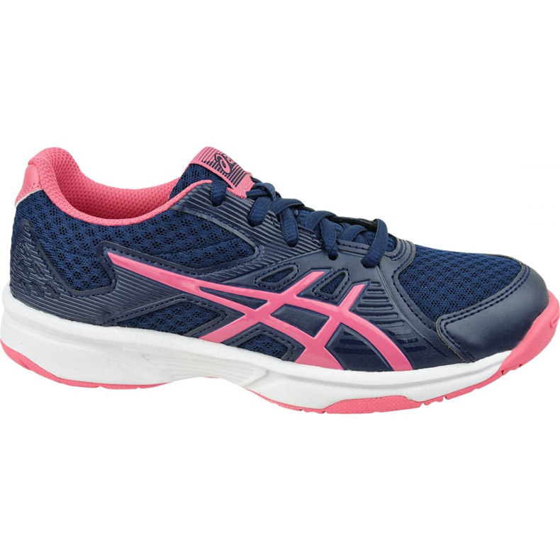 Volejbalové boty Asics Upcourt 3 W 1072A012-407 žlutá námořnická modrá