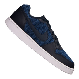 Boty Nike Ebernon Low Prem M AQ1774-440 námořnická modř modrý