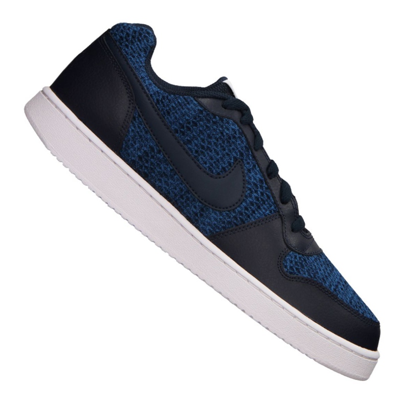 Boty Nike Ebernon Low Prem M AQ1774-440 námořnická modrá modrý