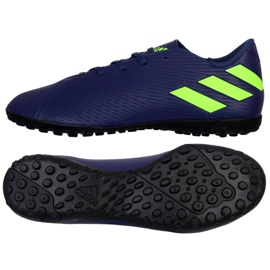 Boty Adidas Nemeziz Messi 19.4 Tf M EF1805 námořnická modř námořnická modř