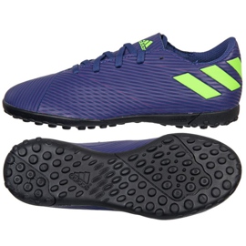 Boty Adidas Nemeziz Messi 19.4 Tf Jr EF1818 námořnická modř námořnická modř