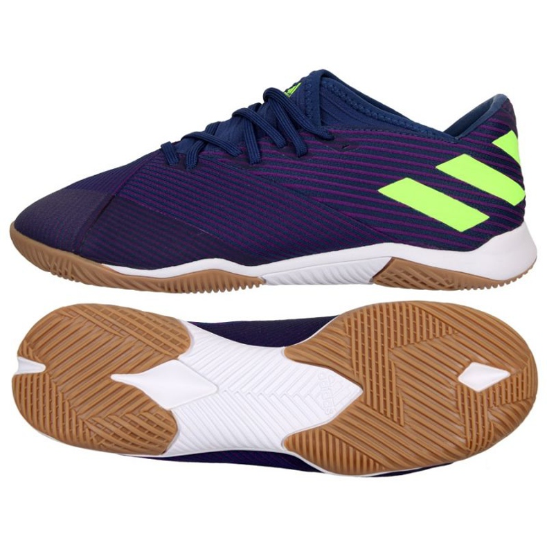 Boty Adidas Nemeziz Messi 19.3 In M EF1812 námořnická modrá blues a námořnická modř