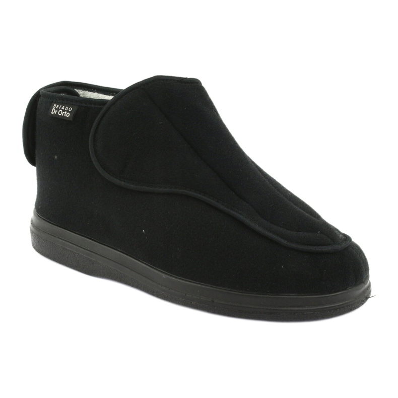 Dr.orto Befado Men's Stippers PU 163M002 Black černá