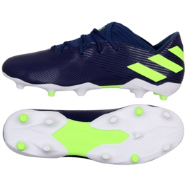 Boty Adidas Nemeziz Messi 19.3 Fg M EF1806 fialový námořnická modrá