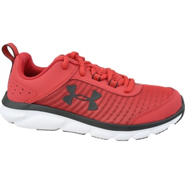 Under Armour Assert 8 Jr 3022100-601 červený červený