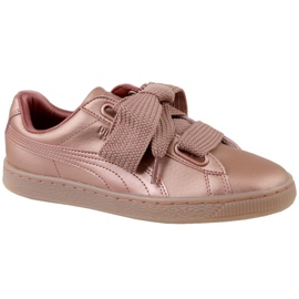 Boty Puma Basket Heart Copper W 365463-01 růžový