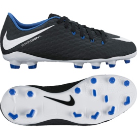 Nike Hypervenom Phelon Iii Fg Jr 852595-002 černý černý
