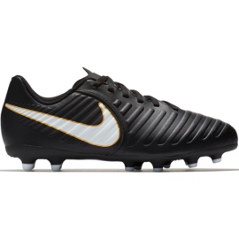 Kopačky Nike Tiempo Rio Iv Fg Jr 897731-002 černý černý