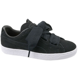 Puma Suede Heart Jr 365135-02 černý