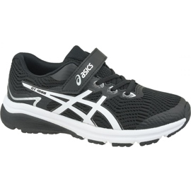Běžecké boty Asics GT-1000 8 Ps Jr 1014A067-001 bílý černý