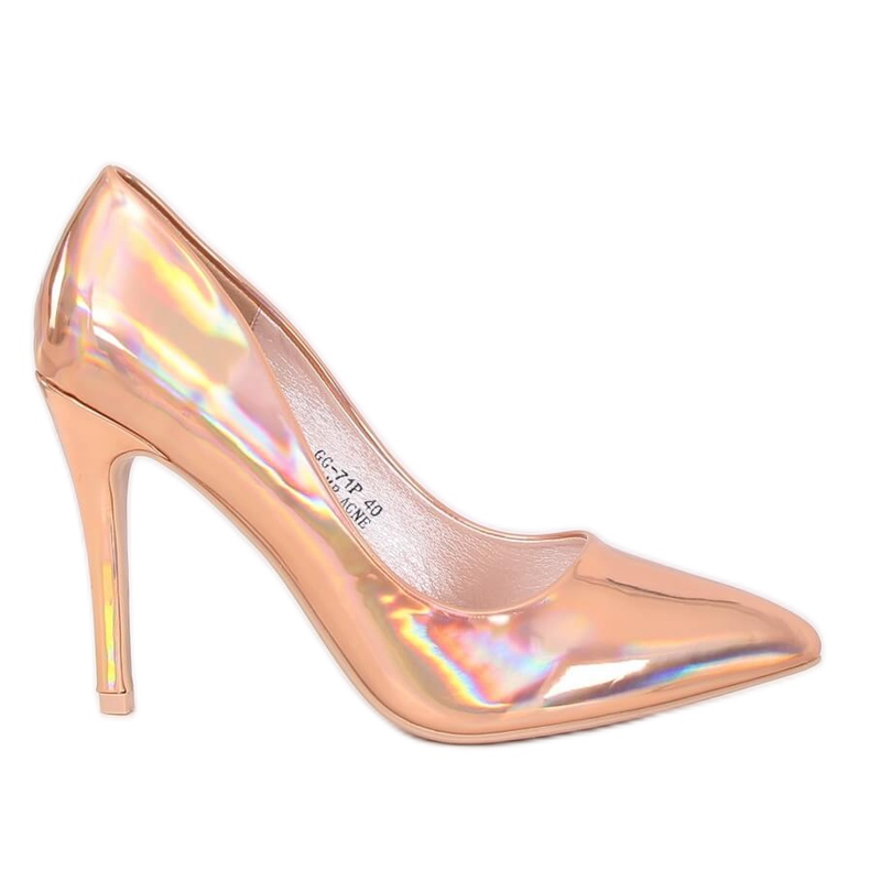 Kovové špendlíky na šampaňské GG-71P Champagne růžový Kovové špendlíky na šampaňské GG-71P Champagne růžový