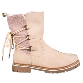 SDS Módní dělníci s vazbou hnědý