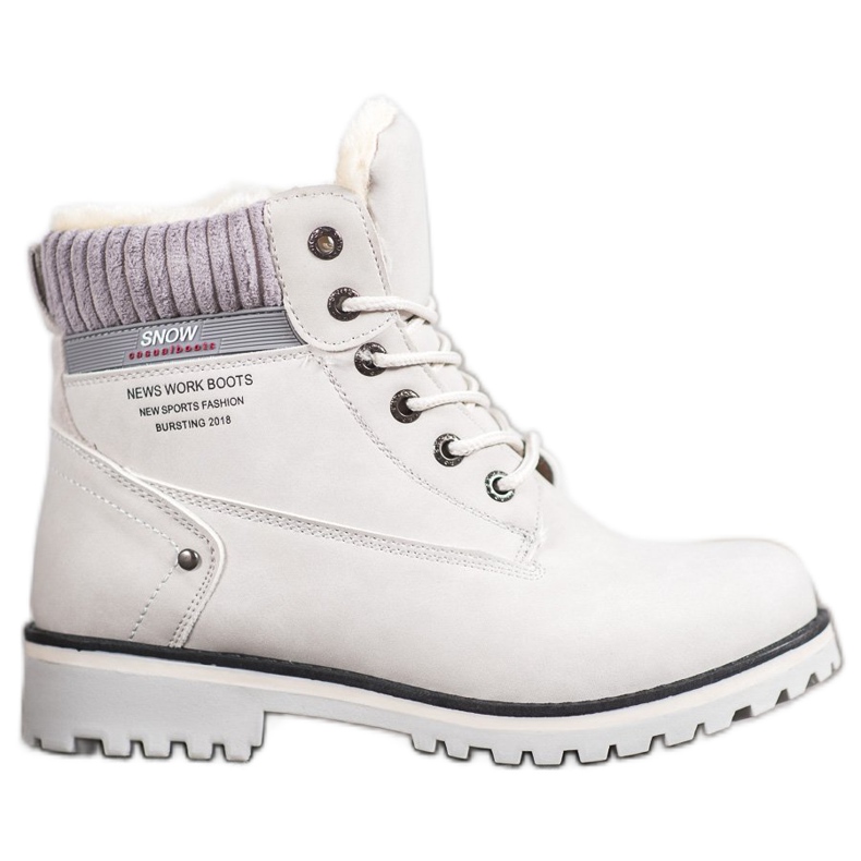 SHELOVET Trapery se zipem šedá