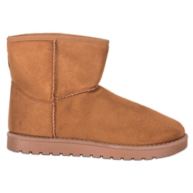 SHELOVET Klasický Mukluki hnědý