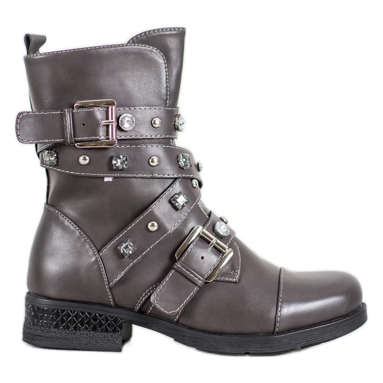 Kayla Teplí dělníci s kamínky šedá