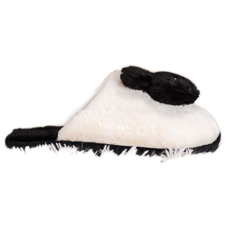 SHELOVET Teplé pantofle černá